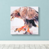 Raptor 2001 canvas afdruk (Insitu (Houten vloer))