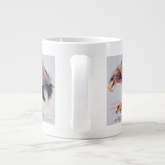 Raptor 2001 grote koffiekop (Achterkant)