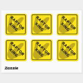 Raptor Crossing Sticker (Vel)