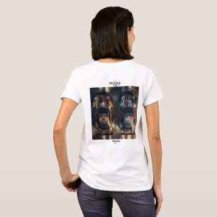 Raptor Grafische Stadsvleugel Symbool T-shirt