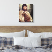 Raptor Jesus Canvas Afdruk (Insitu (Slaapkamer))