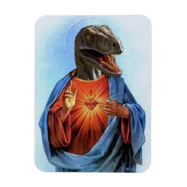 Raptor Jesus Magnet Magneet