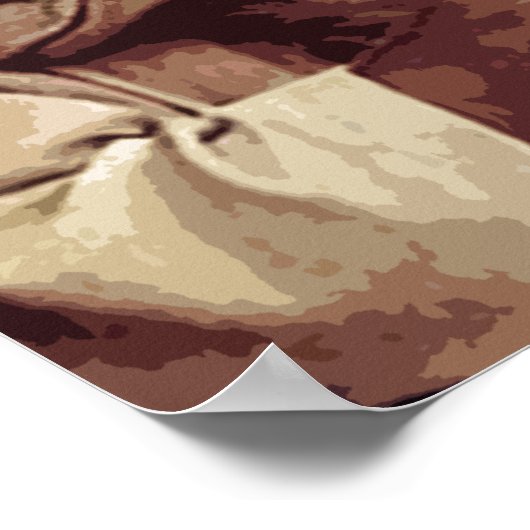 Raptor Jesus Poster (Hoek)