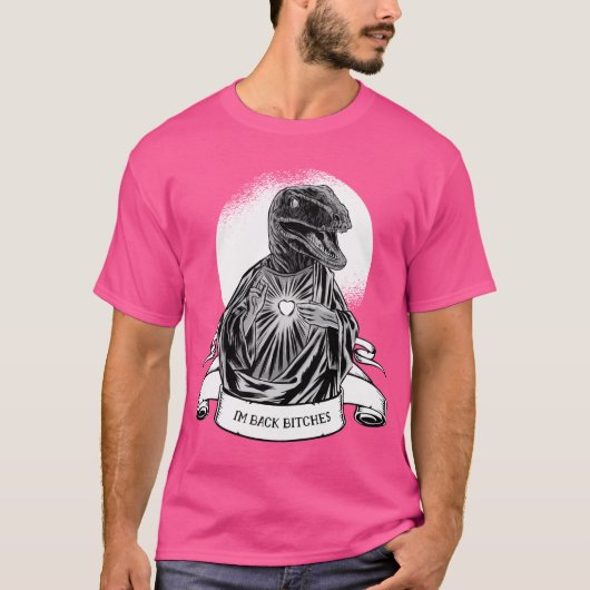 Raptor Jezus. T-shirt (Voorkant)