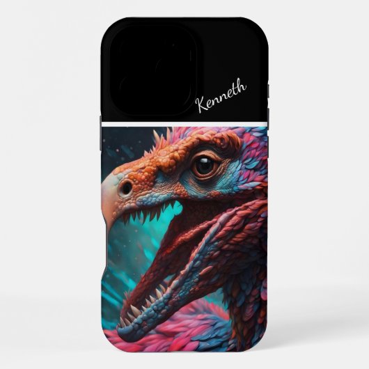 Raptor Katachtige Gevederde Roofdier iPhone Hoesje (Achterkant)