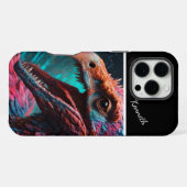 Raptor Katachtige Gevederde Roofdier iPhone Hoesje (Achterkant horizontaal)