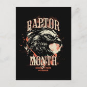 Raptor Maand, Eagle Briefkaart (Voorkant)