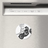 Raptor op een varken magneet (Insitu (Vaatwasser))