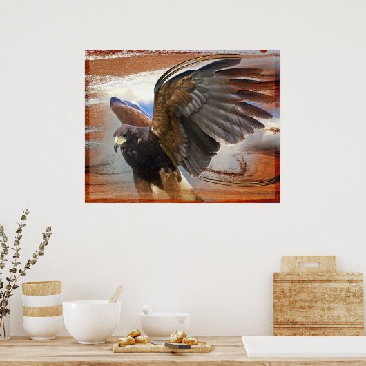 Raptor Poster (Keuken)