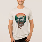 Raptor Ripple Tri-Blend Shirt (Voorkant)