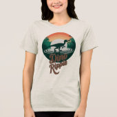 Raptor Ripple Tri-Blend Shirt (Voorkant)