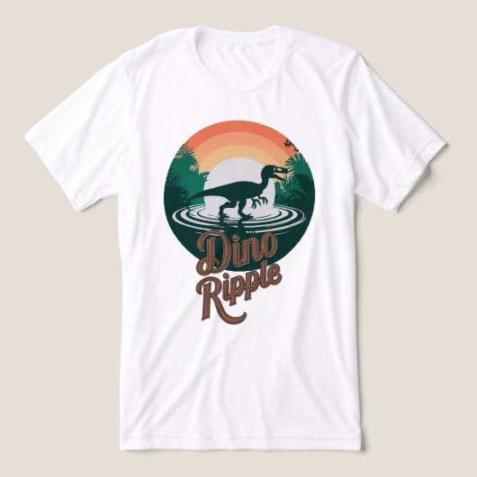 Raptor Ripple Tri-Blend Shirt (Design voorkant)