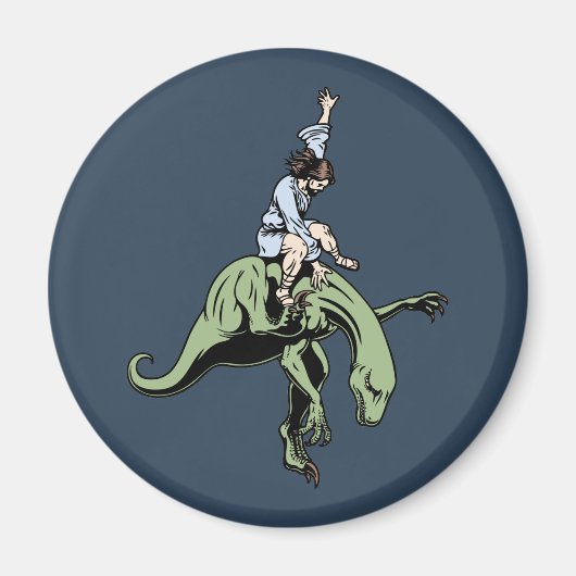 Raptor Rodeo Jesus Magneet (Voorkant)