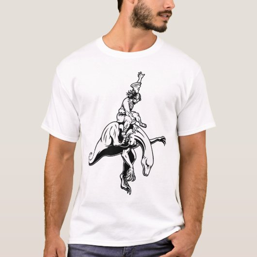 Raptor Rodeo Jesus T-shirt (Voorkant)