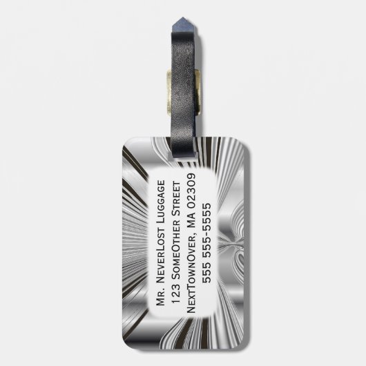 Raptor Spirit ~ Bagagelabel (Achterkant verticaal)