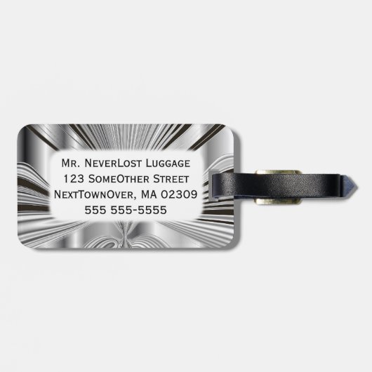 Raptor Spirit ~ Bagagelabel (Achterkant horizontaal)