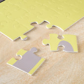 Raptor verkleedde zich als een Britse garde. Legpuzzel (Zijkant)