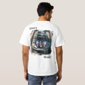 Raptor-vleugembleemkunst T-shirt (Achterkant volledig)