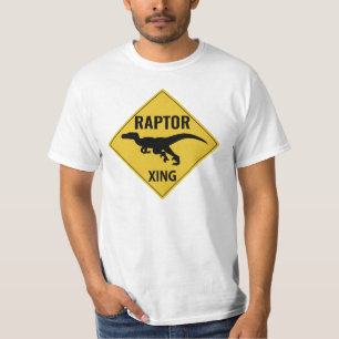 Raptor XING (aangepaste tekst) T-shirt
