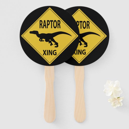 Raptor XING Handwaaier (Voorkant en achterkant)