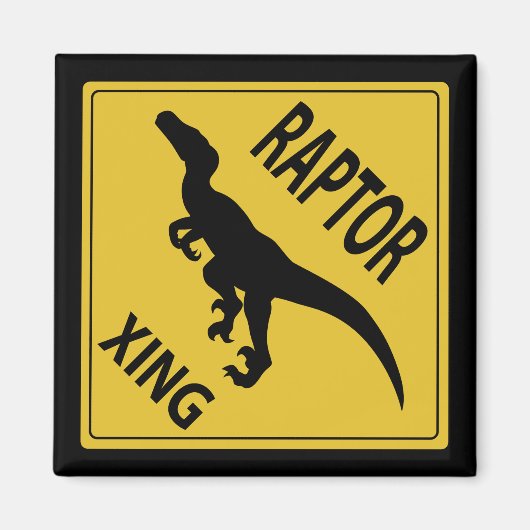 Raptor Xing Magneet (Voorkant)