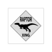 Raptor XING Rubberstempel (Afrduk)