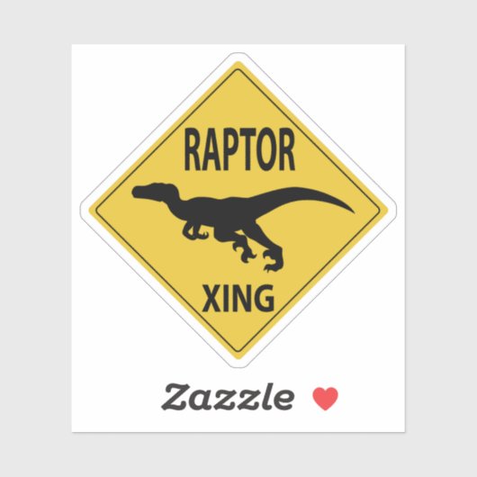 Raptor XING Sticker (Vel)