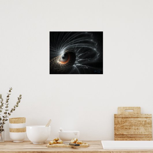 Raptorgaze (20 x 16) poster (Keuken)