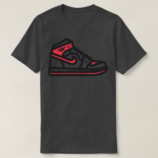 Raptors Basketbal Sneakers T-shirt (Design voorkant)