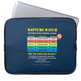 Rapture Alarmniveaus Laptop Sleeve