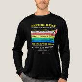 Rapture Alert Levels Tri-Blend Shirt (Voorkant volledig)