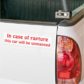 Rapture Bumpersticker (Op Truck)