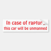 Rapture Bumpersticker (Voorkant)