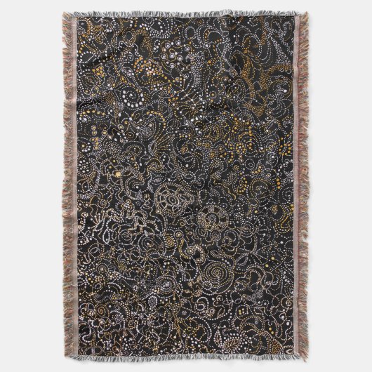 Rapture Star Constellation Throw Blanket Deken (Voorkant Verticaal)