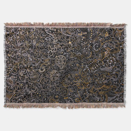 Rapture Star Constellation Throw Blanket Deken (Voorkant)