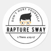 Rapture Sway Round Sticker (Voorkant)