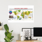 Rapture Time Zones Poster (Thuiskantoor)