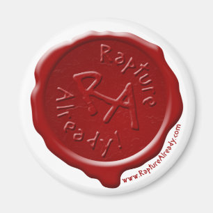 RaptureAl Wax Seal Magnet