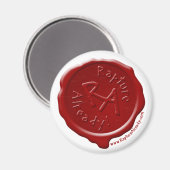 RaptureReeds Wax Seal Magnet (Voorkant / Achterkant)