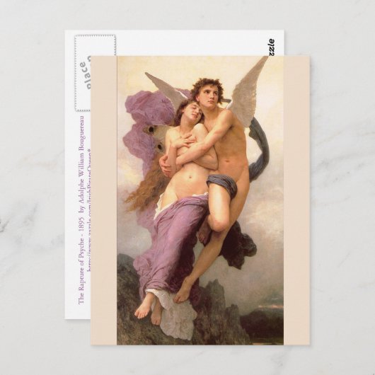 Raptuur van Psyche Briefkaart (Voorkant / Achterkant)