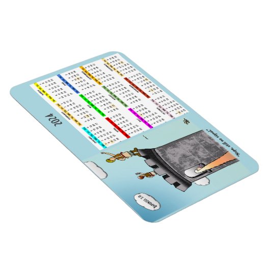 Rapunzel 2024 Kalender Fotomagneet Magneet (Rechterzijde)