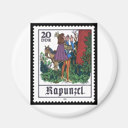 Rapunzel 20 DDR 1978 Magneet (Voorkant)