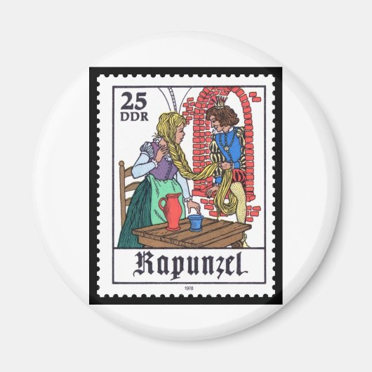 Rapunzel 25 DDR 1978 Magneet (Voorkant)