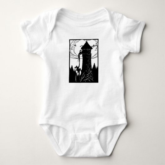 Rapunzel Baby Bodysuit (Voorkant)