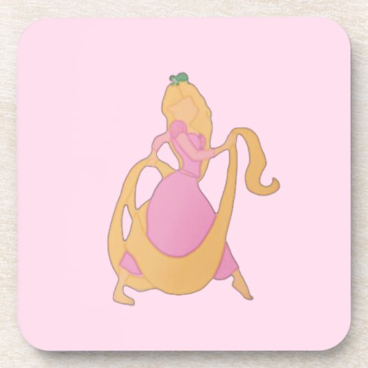 Rapunzel Beverage Coaster Bier Onderzetter (Voorkant)