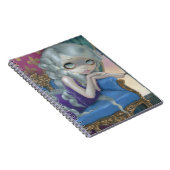 "Rapunzel bij schemering"-laptop Notitieboek (Rechterzijde)