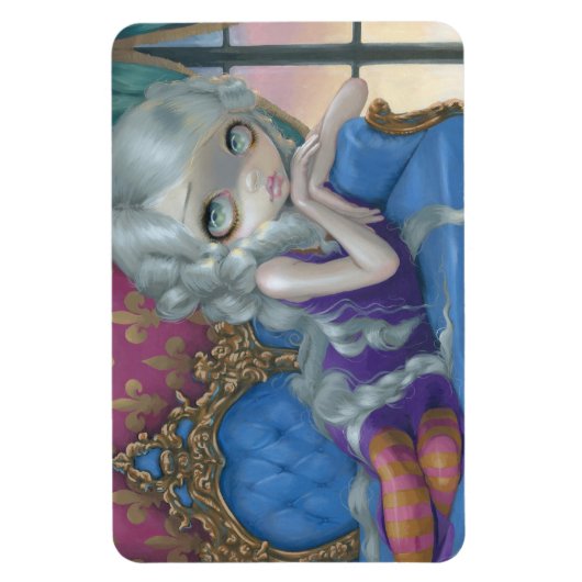 "Rapunzel bij Twilight" Flex Magnet Magneet (Verticaal)