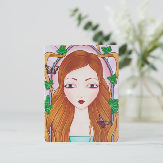 Rapunzel Briefkaart (Staand voorkant)