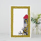 Rapunzel Briefpapier (Staand voorkant)