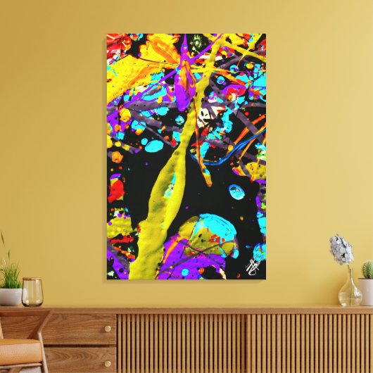 Rapunzel canvas afdruk (Insitu (Woonkamer))